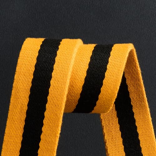 Image of chushui Bold Stripe Purse Strap for Handbags, Woven Shoulder Strap