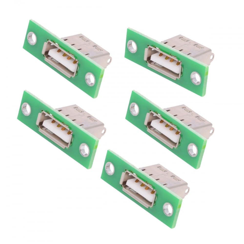 コネクタマウント追加 Amazon.co.jp: CYコネクタ 5個/セット DIY OEM USBタイプAメスソケット