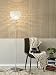 Surpars House Ball Shape Crystal Floor Lamp,Silver