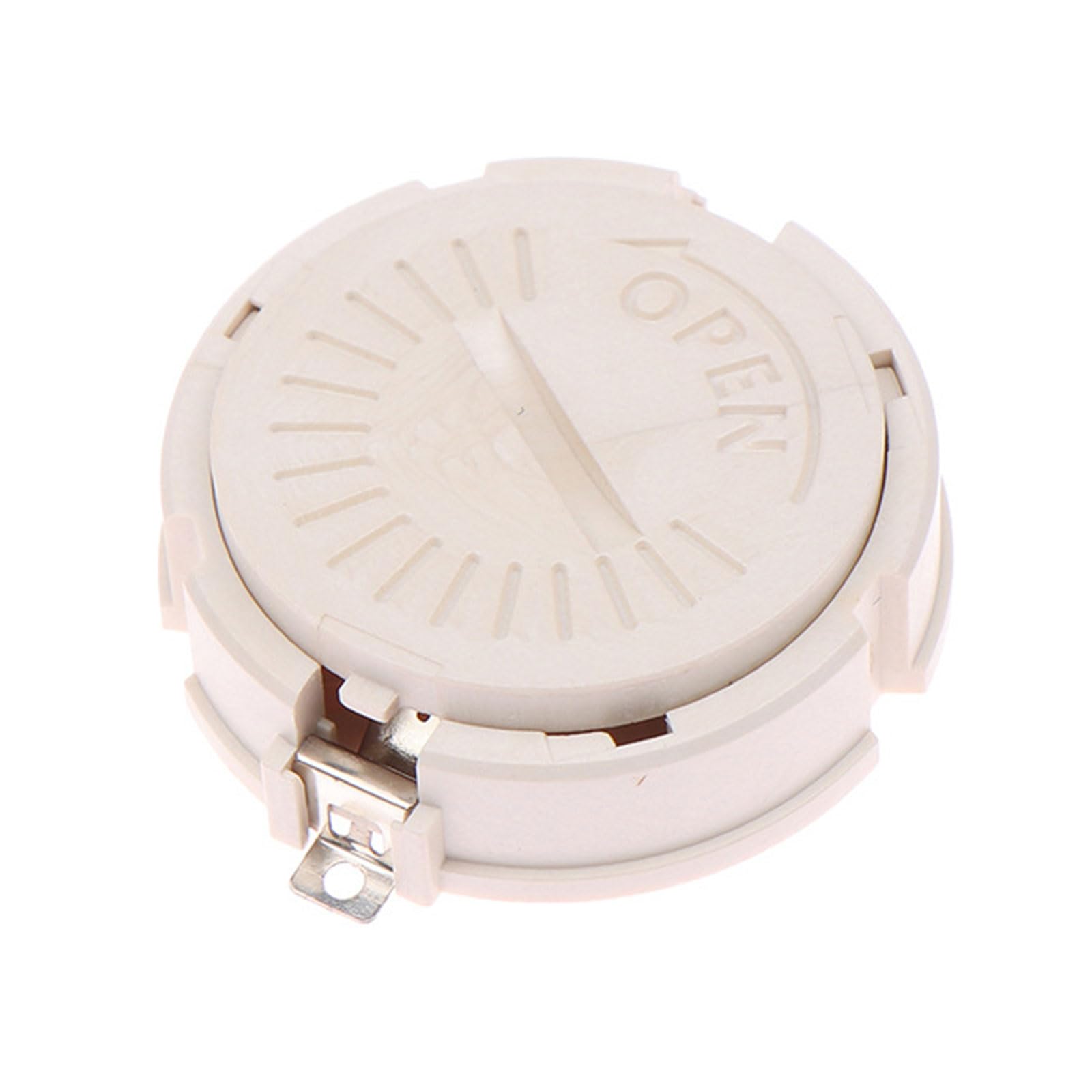 Osniyaw 1 Pack Temperature Resistant Cr2450 Battery Socket With Cover Coin Cell Holder Container Universally