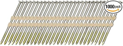 Metabo HPT Framing Nails | 3" x .131 | Full Round Head | Brite Basic | Plastic Strip | 1000 Count | 20110SHPT