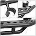 Auto Dynasty Running Boards Compatible with 2018-2019 Jeep Wrangler JL 4-Door Unlimited, Armor Rocker Guard Rock Sliders Side Step Rail Nerf Bars, Black Step Bars