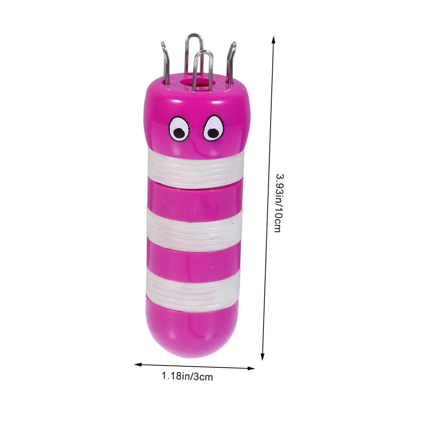 Veemoon 1pc French Knitter Sweater Stitch Needle Bee Shape Rope Braider Spool Knitter Tool for DIY Knitting