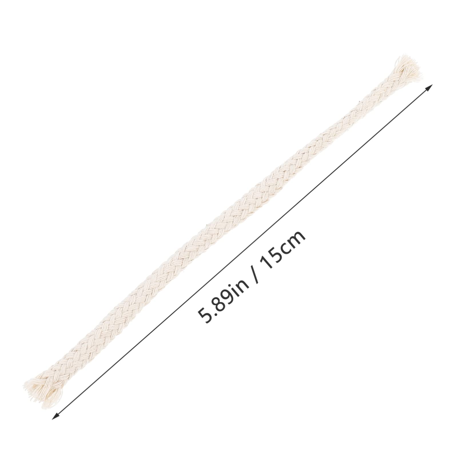 GRIRIW 50pcs Wick for Lamp 6mm Single Wick Tool Lab Kerosene Oil Light Oil Lamp Replacement