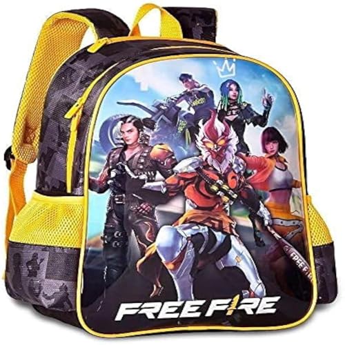 Mochila escolar infantil, estampa vibrante, alcas ajustaveis, compartimentos espacosos, resistente e duravel, azulada