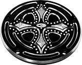 Precision Billet Black Darkside Derby Cover DRK-230-5H-BLK