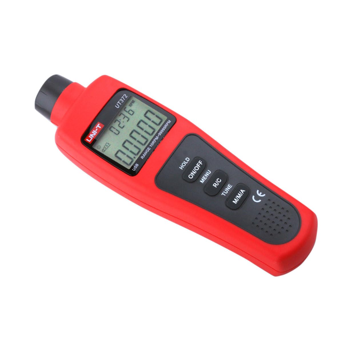 UNI-T UT370Series Digital Tachometers Non-Contact Target RPM Test Distance 5-20cm USB Interface Data Hold Auto Power Off