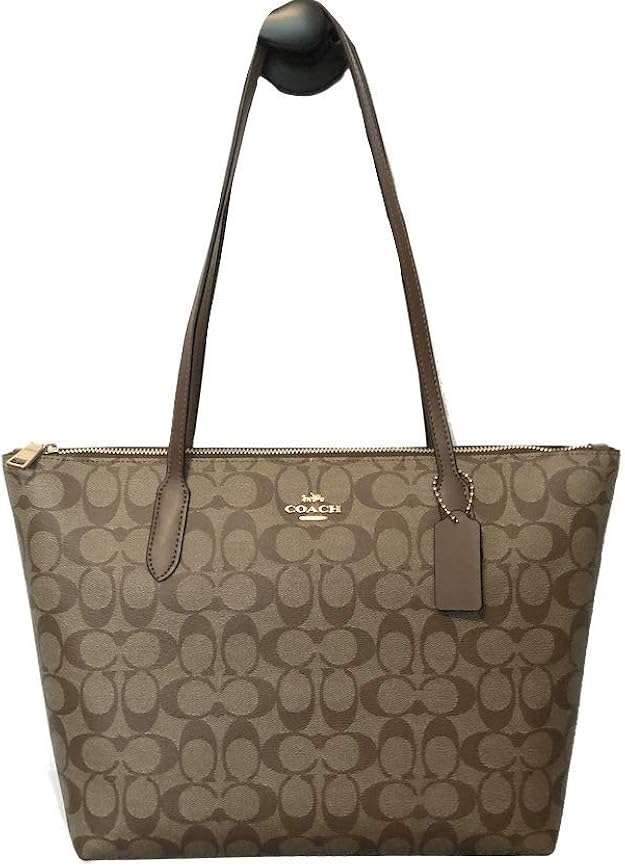 coach khaki saddle