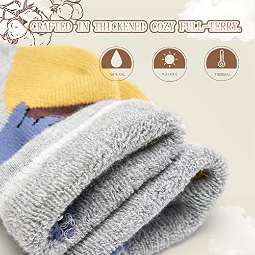 Set di 6 paia di calzini termici invernali per