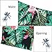 iCKER Mens Swim Trunks Quick Dry Bathing Suits Summer Holiday Beach Board Shorts-Flower Leaf-4XL