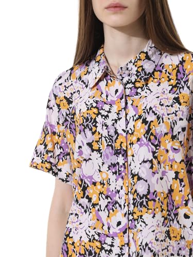 Image of ONLY Women's Cotton Floral Regular Fit Shirt
