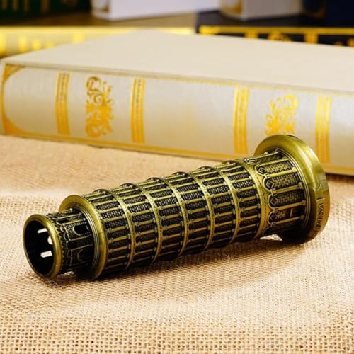 Image of SATYAM KRAFT 3 Pcs Italy World Famous Building for Wedding Decorative Showpeice Idol for Home Decor, Living Room, Gifts, Desk Decor, Stand Holder, Office Desk Tabletop (The Leaning Tower of Pisa)