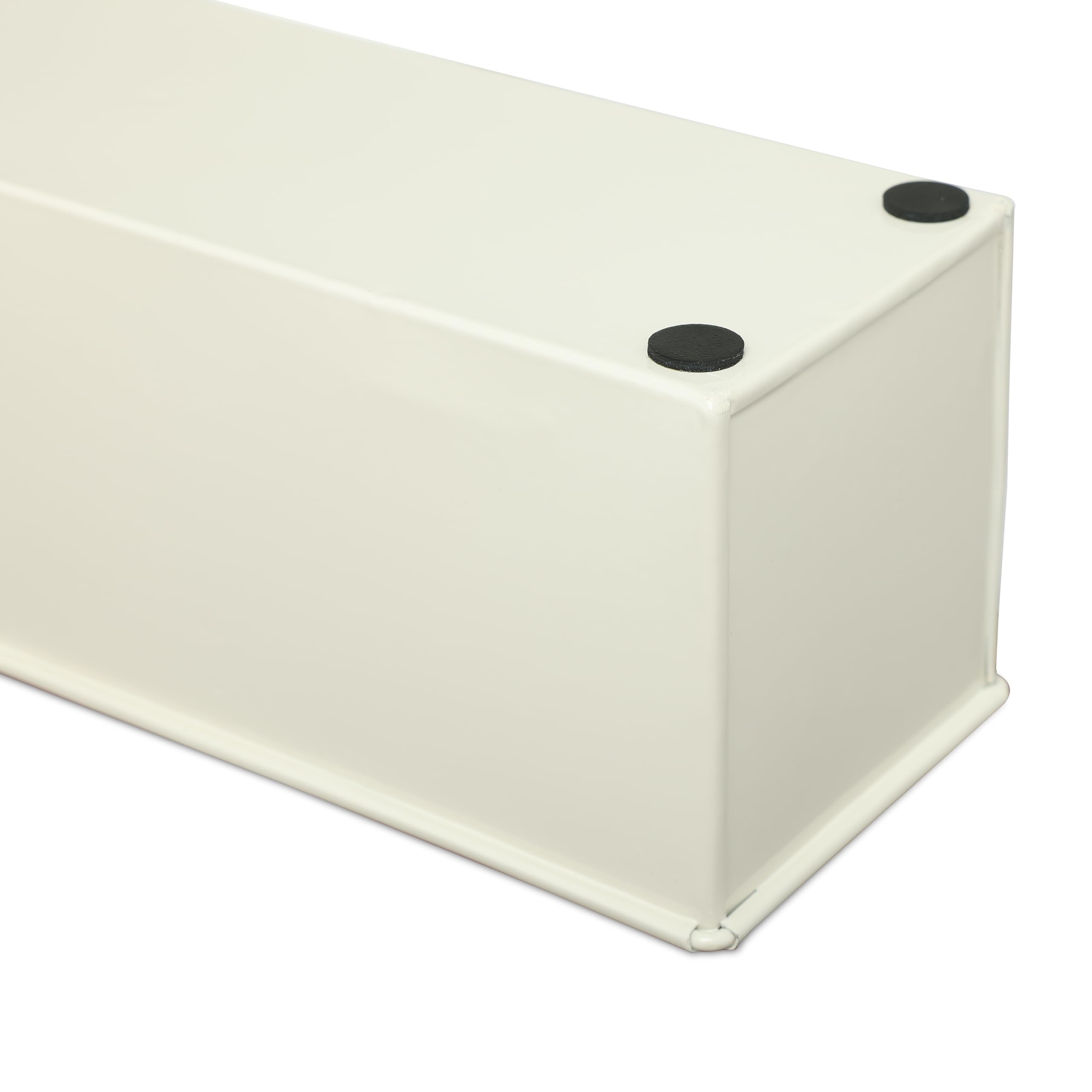 dudki Schreibtisch-Organizer mit 4 Fächern für Bürotisch | stilvoller Metall-Schreibtisch-Organizer | Schreibwarenaufbewahrung | Stifthalter für Büro, Zuhause und Arbeitszimmer (magisch) Beige