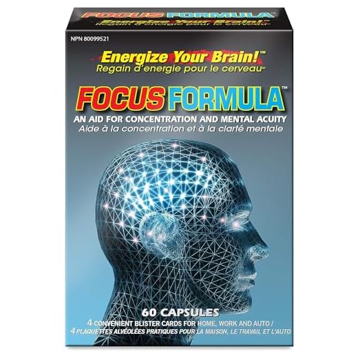Nu-Life Focus Formula Mental Acuity Formula, 60-Count Boxes