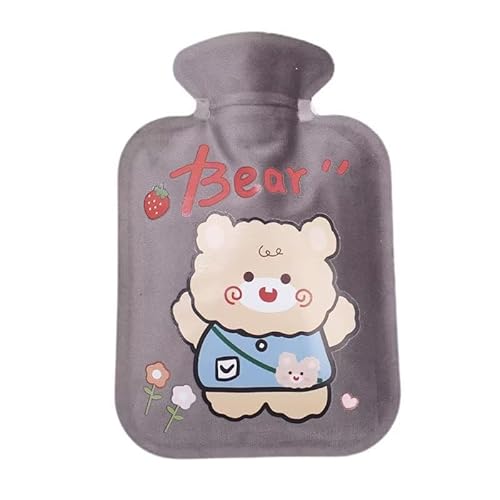 Godfun 湯たんぽ ゆたんぽ お湯入れ 注水式 電気不要 かわいい 柔らか 暖かい ゆたんぽ 水漏れ防止 寒冷対策 疲労緩和 防寒グッズ 手足温め 男女兼用 プレゼント 暖房器具 繰り返し使用可 お湯入れ 保温グッズ Style22-500ml