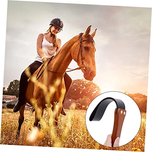 NOLITOY Colheita De Equitação Antiga Colheita De Equitação Preta Colheita De Equitação Chicote De Ca