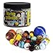 My Toy House Glass Marbles with Portable Container (Assorted Sizes and Colors)