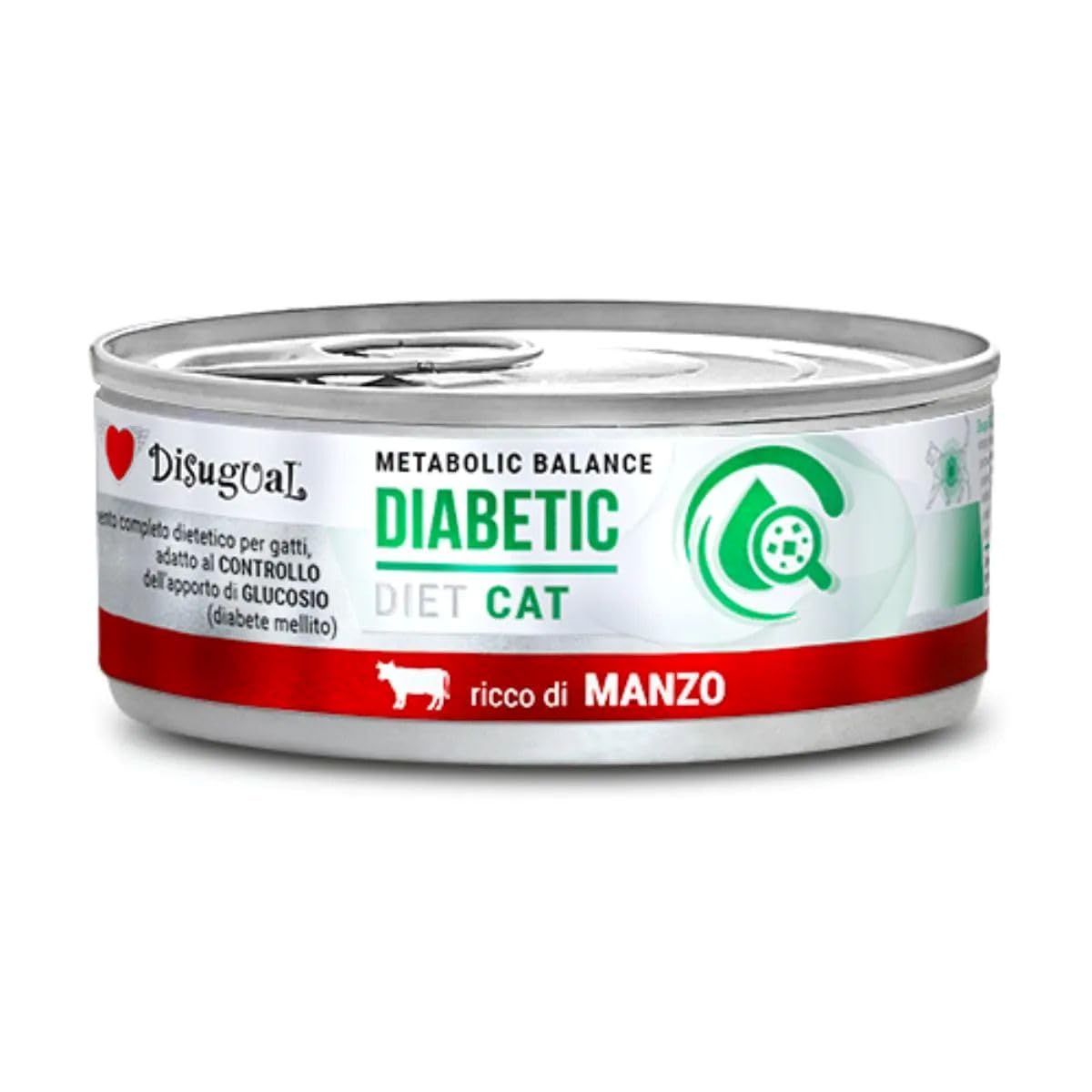 Diet Cat Metabolic Balance Diabetic 12x85gr (tutte le taglie, Manzo)