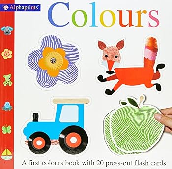 Alphaprint Colours Flashcard Book - Book  of the Alphaprints
