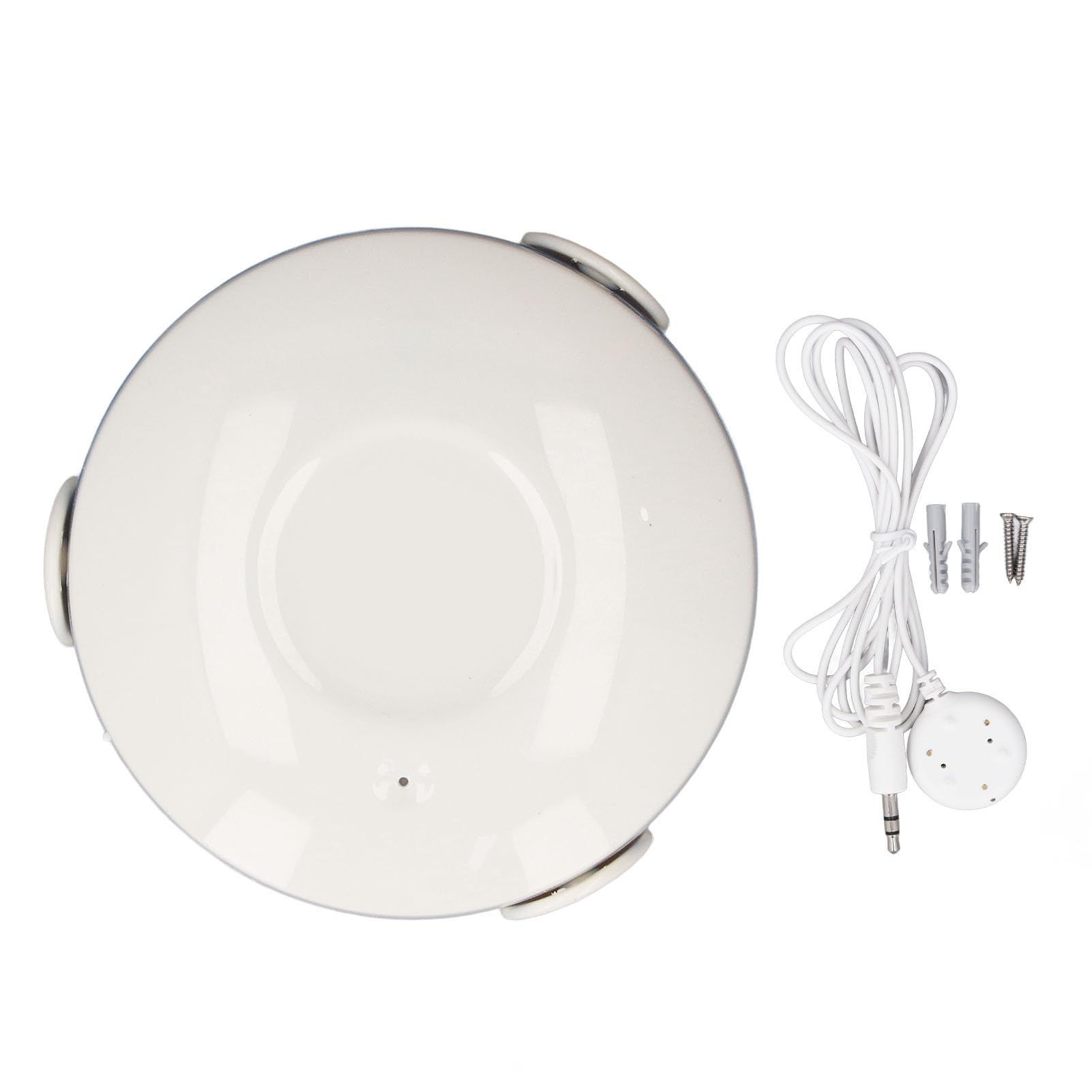 Smart Home Wassersensor, kabellos, kompakt, automatischer Wasserleckdetektor für Küche, Badezimmer, Unterwaschbecken, Keller, ABS-Material, 80 Meter Reichweite (US-Standard 908,4 MHz)