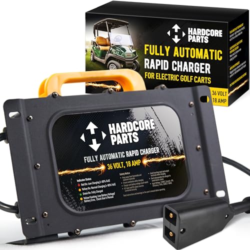 Hardcore Parts 36V Fully Automatic Rapid Golf Cart Charger - EZGO TXT Medalist