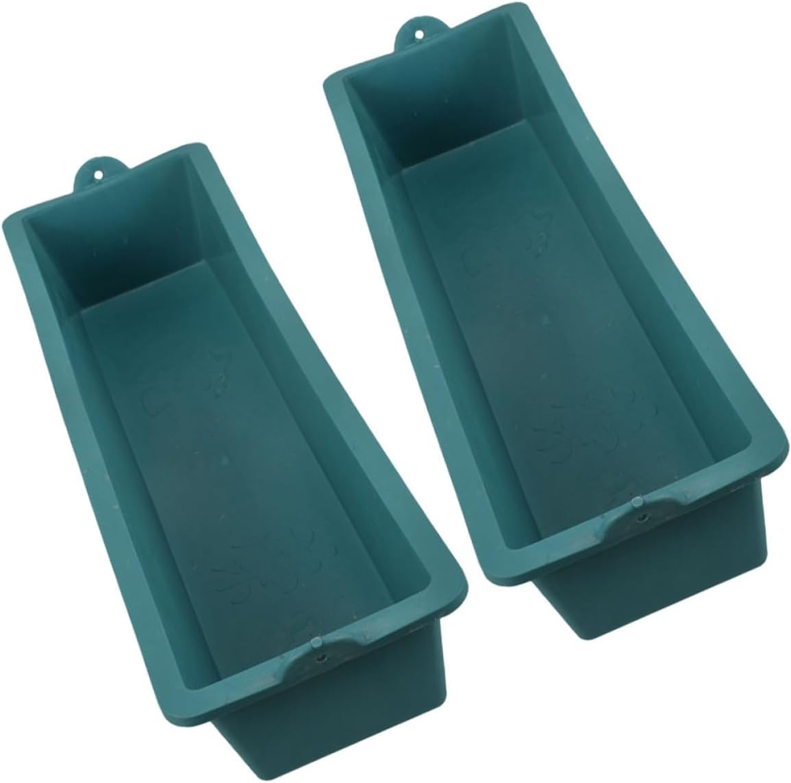 POPETPOP 6pcs Plastic Chicken Feeder Troughs Easy to Clean Fodder Pots for Poultry Livestock Efficient Management for Chickens and More