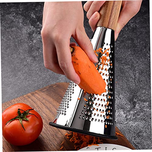 Rallador cónico de acero inoxidable con mango cómodo miniatura 5