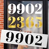 Your Custom Address Numbers or Text ║ Unlimited Text Fonts + XXXL Up to 144 inch Size║ Design Your Customized Vinyl Number Stickers ║ Decals for Home Office Business ║ We Print All Made in The USA