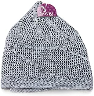 Chapeau Turc Musulman Kufi Taqiya – Lot De 1, Taille Standard, Confortable Et Élégant Pour Homme – Cadeau Ramadan & Aïd