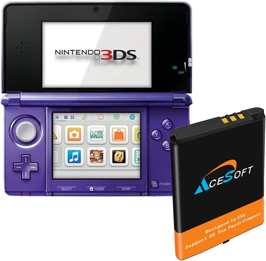 Long Endurance Substitutable Li_ion Upgraded AA Grade 1500mAh Battery Compatible with Nintendo 3DS CTR-001