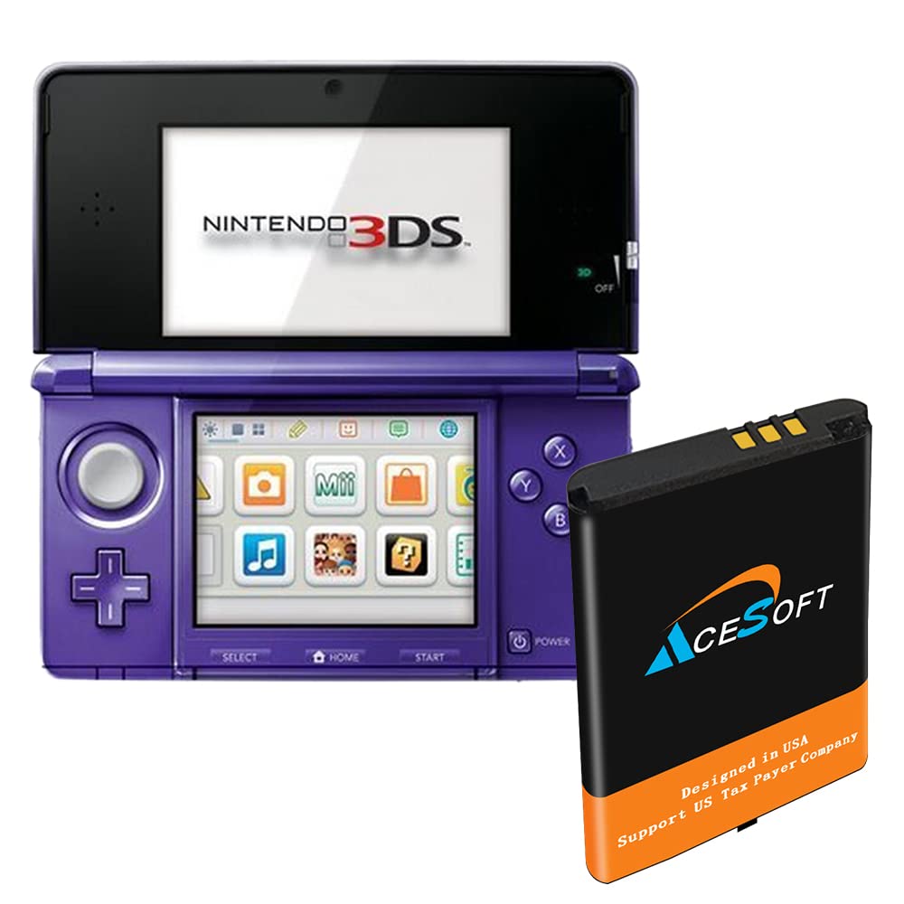 Long Endurance Substitutable Li_ion Upgraded AA Grade 1500mAh Battery Compatible with Nintendo 3DS CTR-001