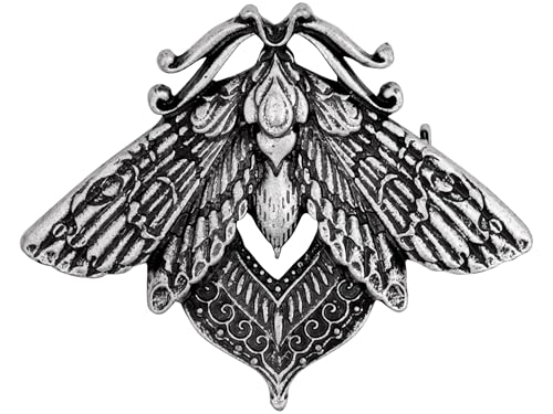 Image of HAQUIL Vintage Butterfly Moth Pins Gothic Hawkmoth Brooch