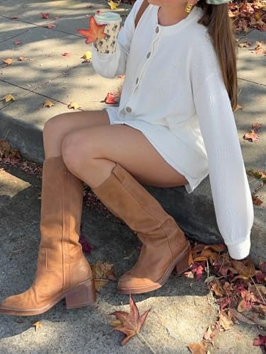 Image of Tankaneo 2 Piece Sweater Sets for Women Long Sleeve Cardigan Outfits Mini Skirts Knit Matching Lounge Set