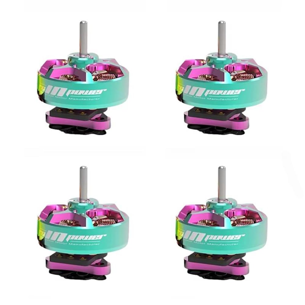 GTS V3 0802 22000KV/25000KV 1S 4,25V FPV bezszczotkowy silnik do silników RCINPOWER 1,2 ~ 4,1 cm mini drony wyścigowe z ramą wewnętrzną (4 szt. 0802 25000KV)