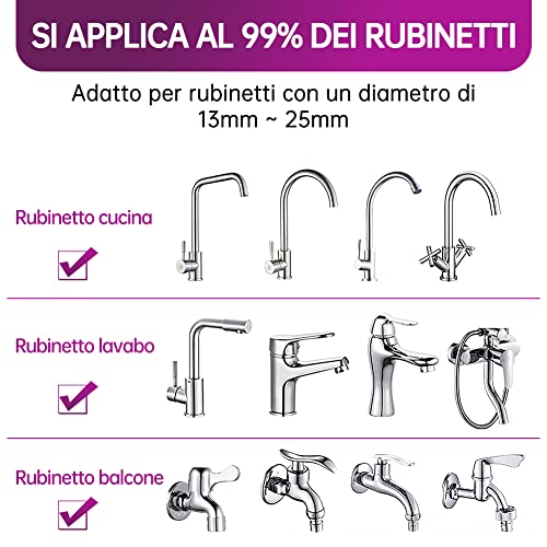 Prolunga Rompigetto Rubinetto Cucina,Rompigetto