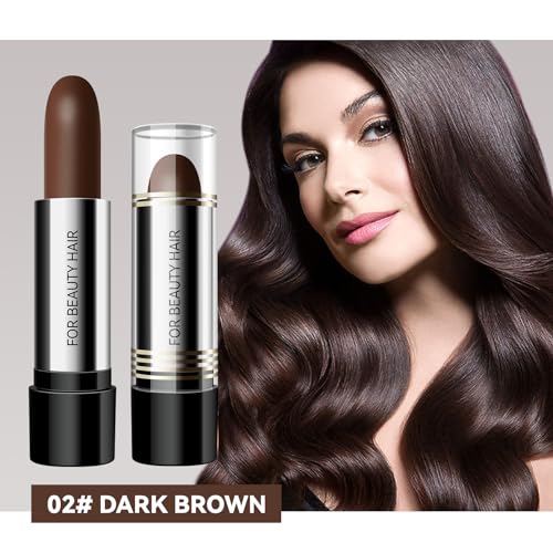 Pluma de tinte para cabello color marrón oscuro 0.14 oz miniatura 2