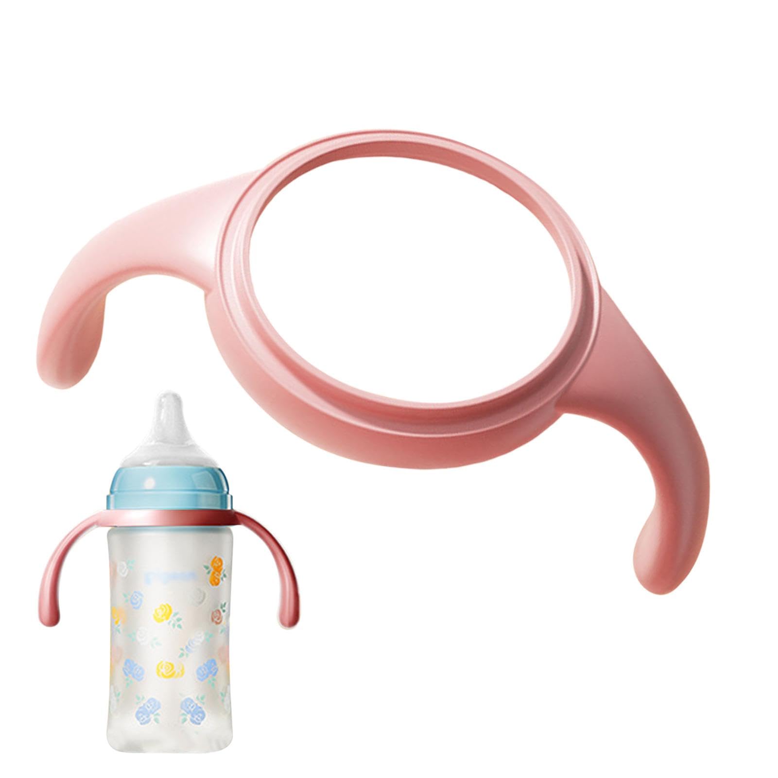 Baby Bottle Handles | Hold My Bottle Handles | Baby Cup Handles | Silicone Baby Bottle Holder | Baby Bottles Handles Holder for Wide Neck Bottle | Silicone Baby Bottle, Glass Bottle