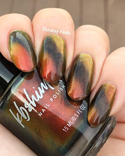 Kbshimmer Solar Flair Multichrome Magnetic Nail Polish 0.5 Oz Full Sized Bottle #TOP4