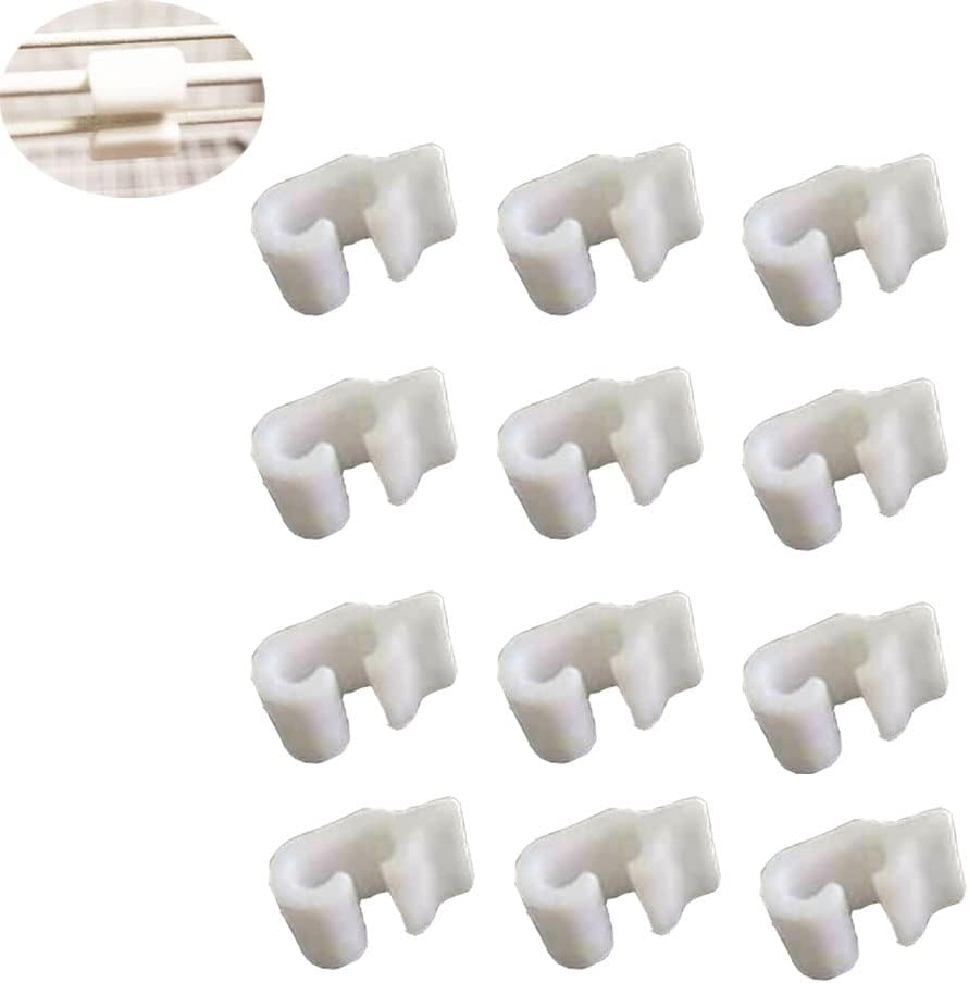 12 Pack Rabbit Cage Wire Crate Door Lock Buckle Connector Latches Clamp for Cat Dog Pet Cages Buckles Fence Fixing Clip DIY Reinforced Combine Snap Splicing Organizer