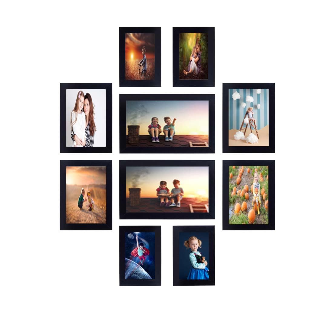 Stuthi Arts Wall photo frames Black