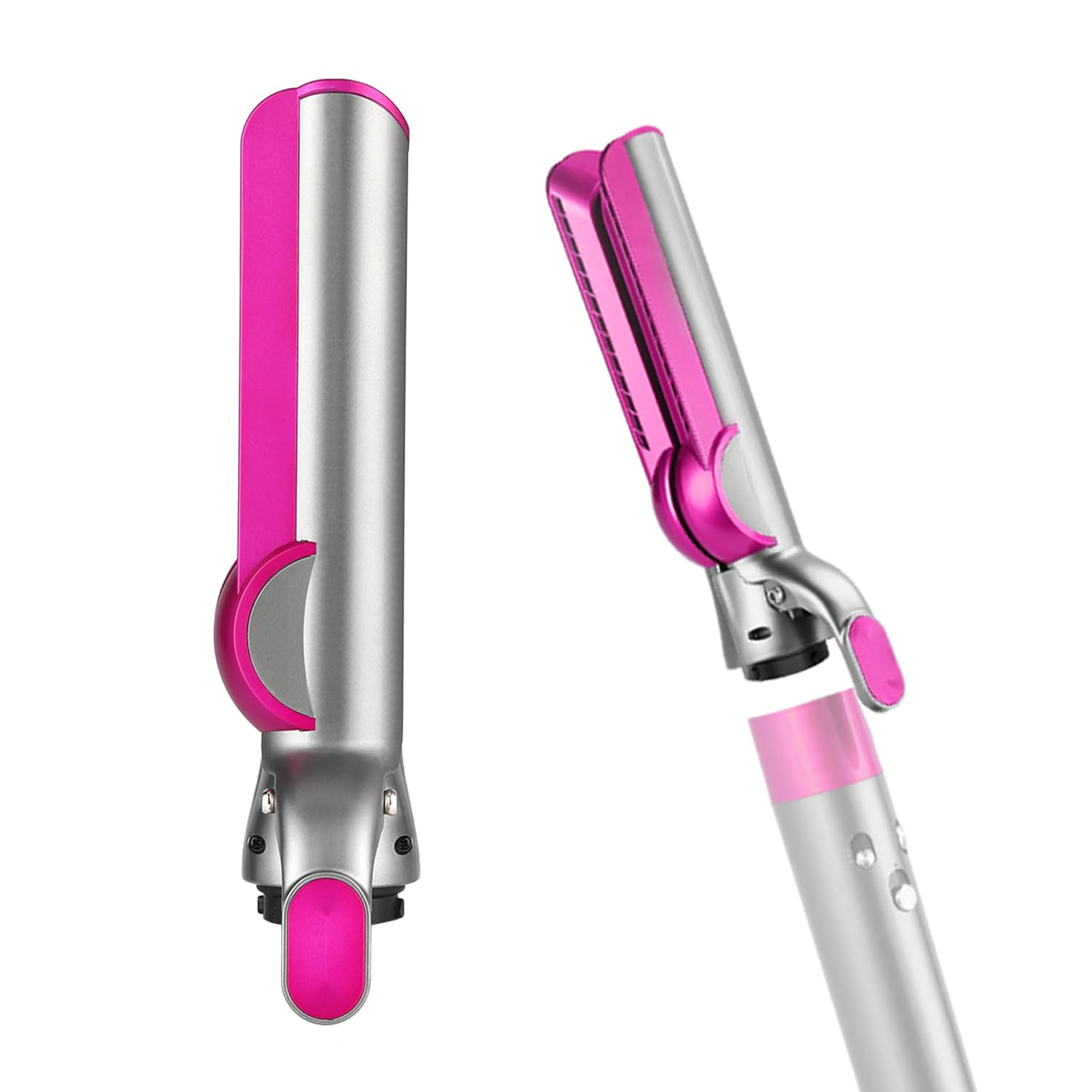 Glätteraufsätze für Dyson Airwrap mit Airflow Technologie ohne heiße Platten für sanftes Haarstyling mit weniger Schäden, Kompatibel mit HS01/HS05/HS08, Fuchsia