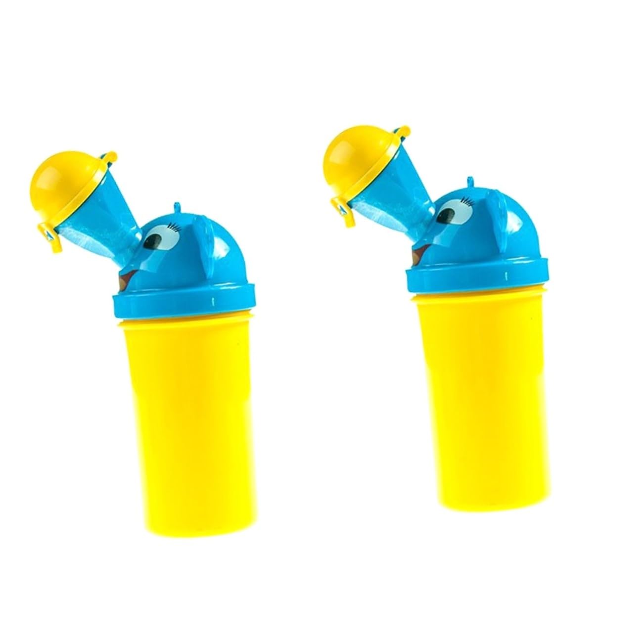 TOYANDONA 2 Pezzi Vasino Portatile Orinatoio Per Bambini Ragazzi Orinatoio Tazze Portatili Per Vaso Camera Con Coperchio Bottiglia Per Per Bambini Vasino Wc Training Bambino