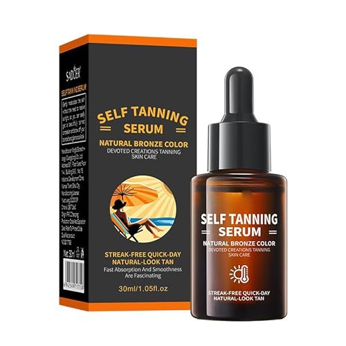 Self Tanner Gocce per il viso abbronzante, abbronzatura senza sole, corpo e viso Self Tanner Gocces, viso abbronzantes Gocce per fare auto abbronzante visoSelf Tanner Lozione