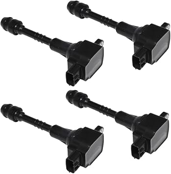 Ignition Coils Replacement Compatible With Sentra B15 1.8L 20022006 Sunny Almera N16 Cube Z11 Terrano 2.0 2014 224486N015 AIC-4004G4pcs