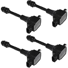 Ignition Coils Replacement Compatible With Sentra B15 1.8L 20022006 Sunny Almera N16 Cube Z11 Terrano 2.0 2014 224486N015 AIC-4004G4pcs