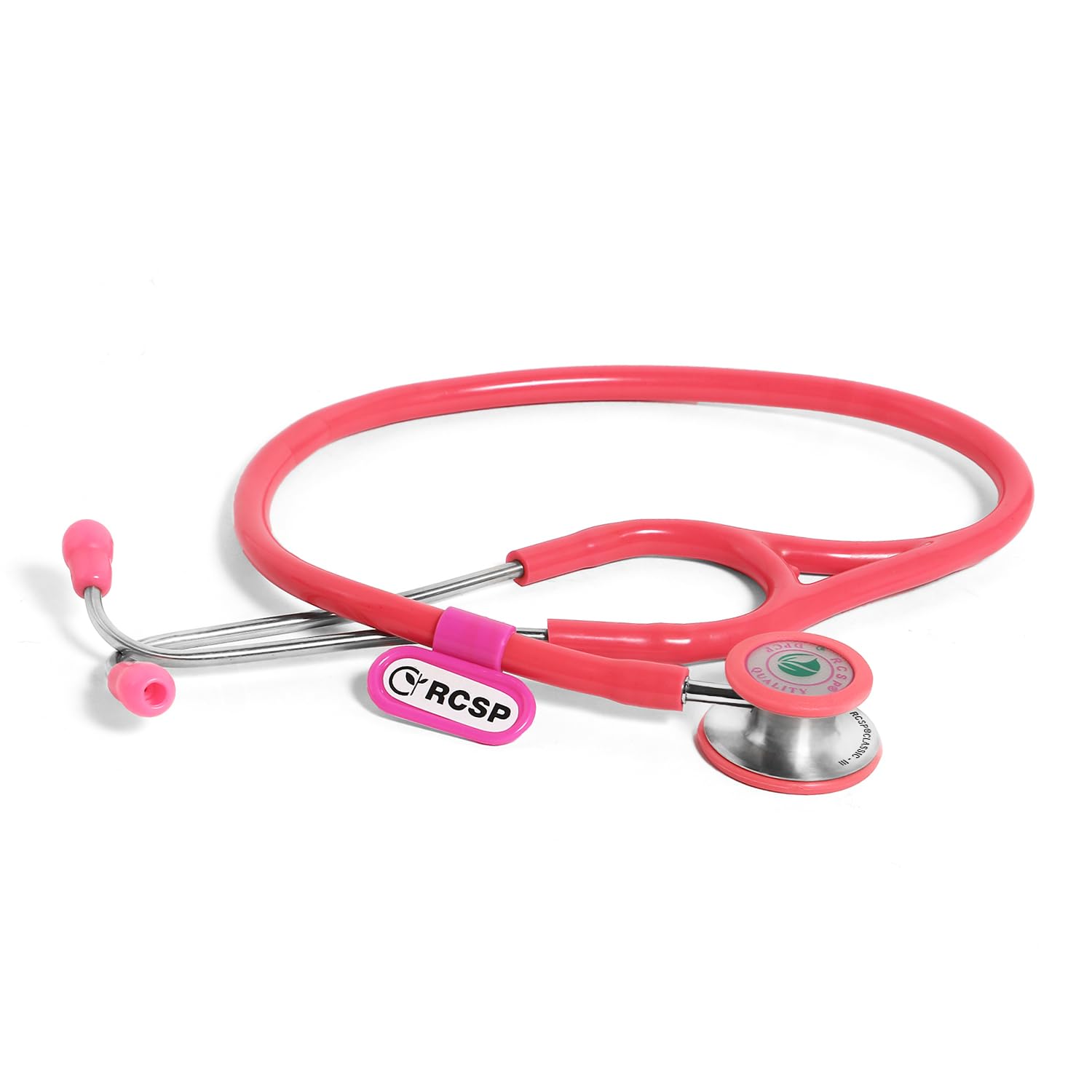 RCSP Classic III Dual Head Stethoscope for doctors and medical students Versatile, High Acoustic Sensitivity, Durable, and Comfortable for Medical Professionals Stethoscope (PINK)-image-18