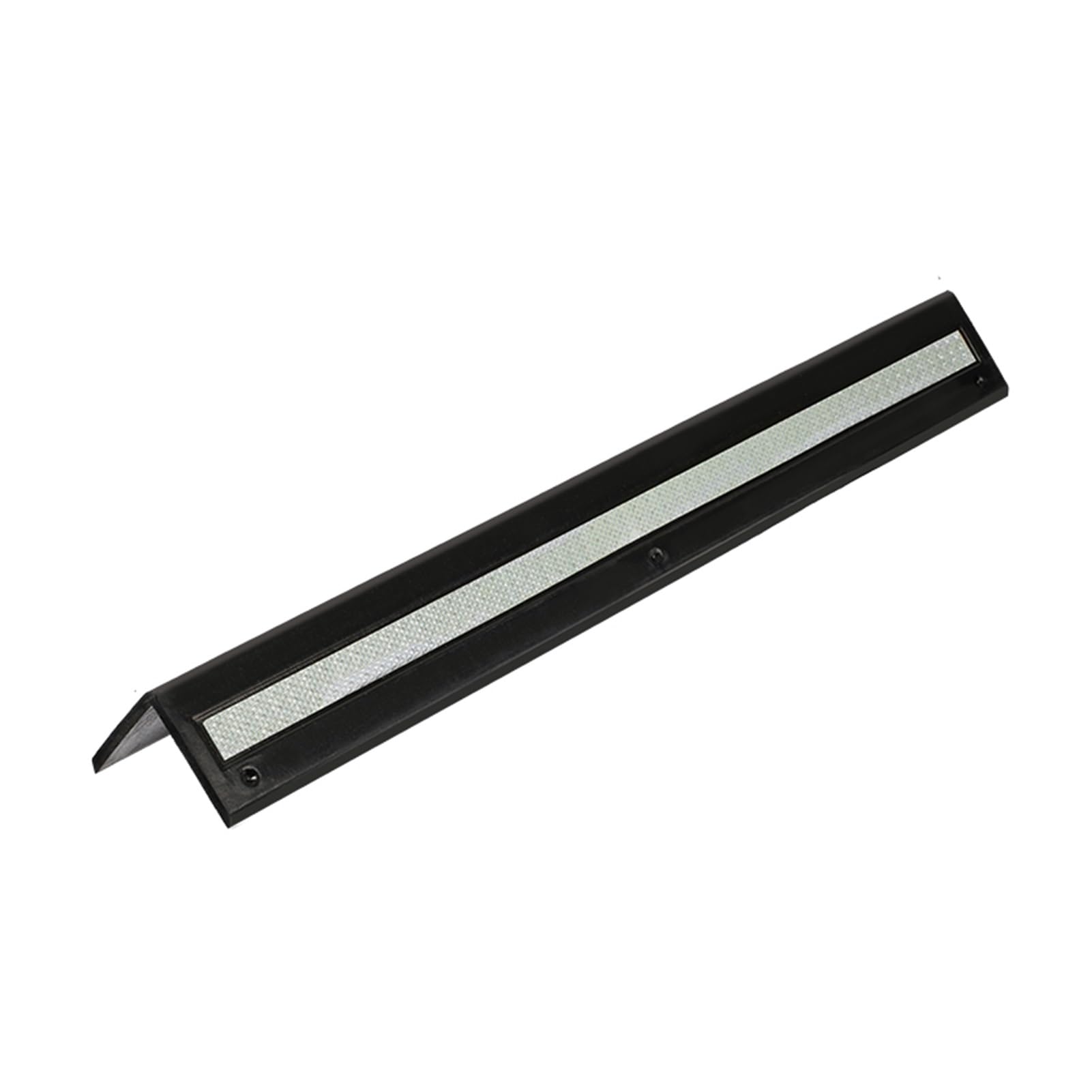 XPLKQXE Protector De Pared De Garaje, Protectores De Bordes Y Parachoques De Pared, Tira Reflectante De Seguridad, Revestimiento del Estacionamiento del Garaje (Color : Black+White-80cm, Tamaño : 4p
