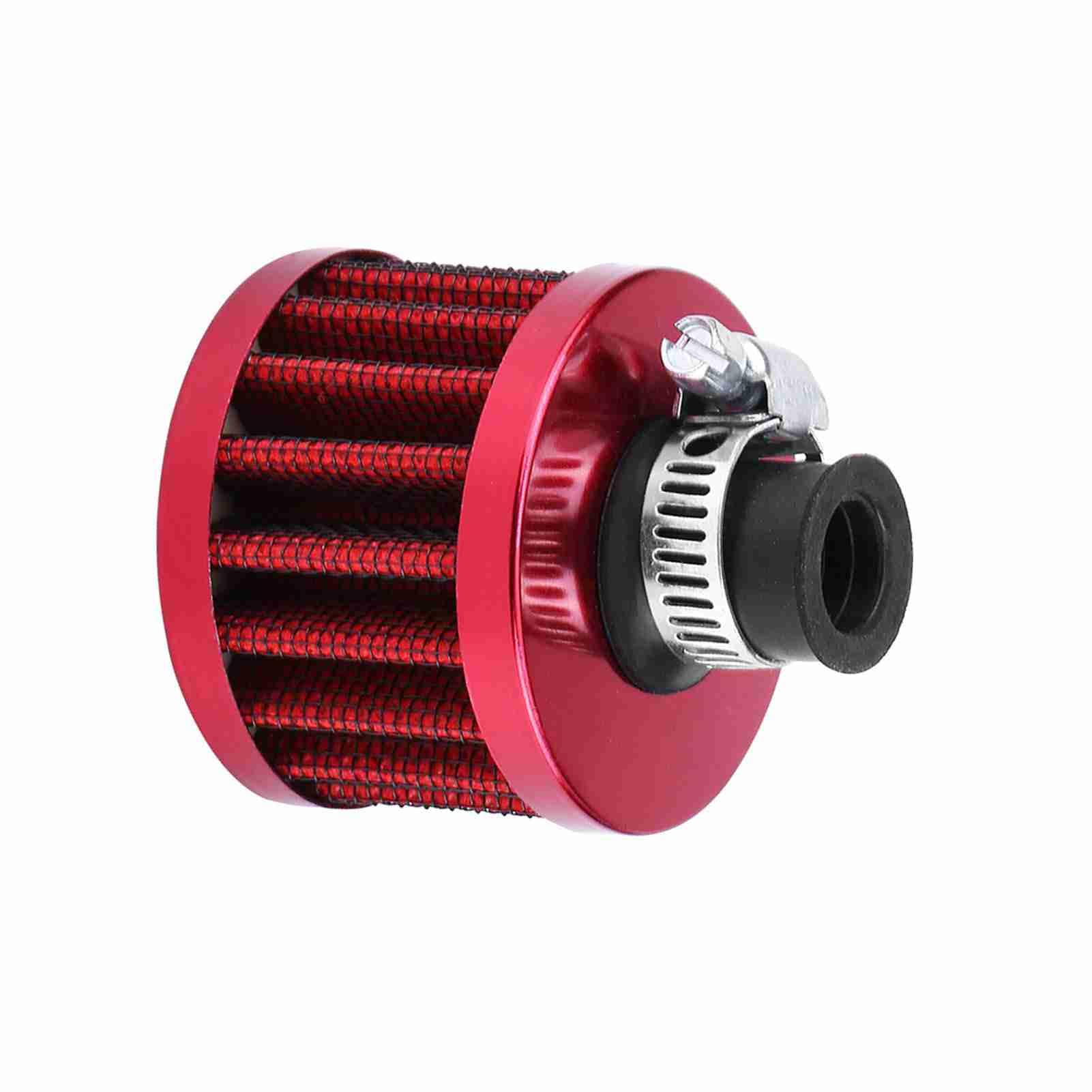 Kit De Filtre D'admission D'air Froid Universel Pour Voiture De 12 Mm Couvercle De Ventilation De Carter Reniflard Bleu 88299772