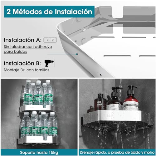 Recopilación y reviews de Repisas de Baño antihumedad Top cinco. 21 Imagen adicional