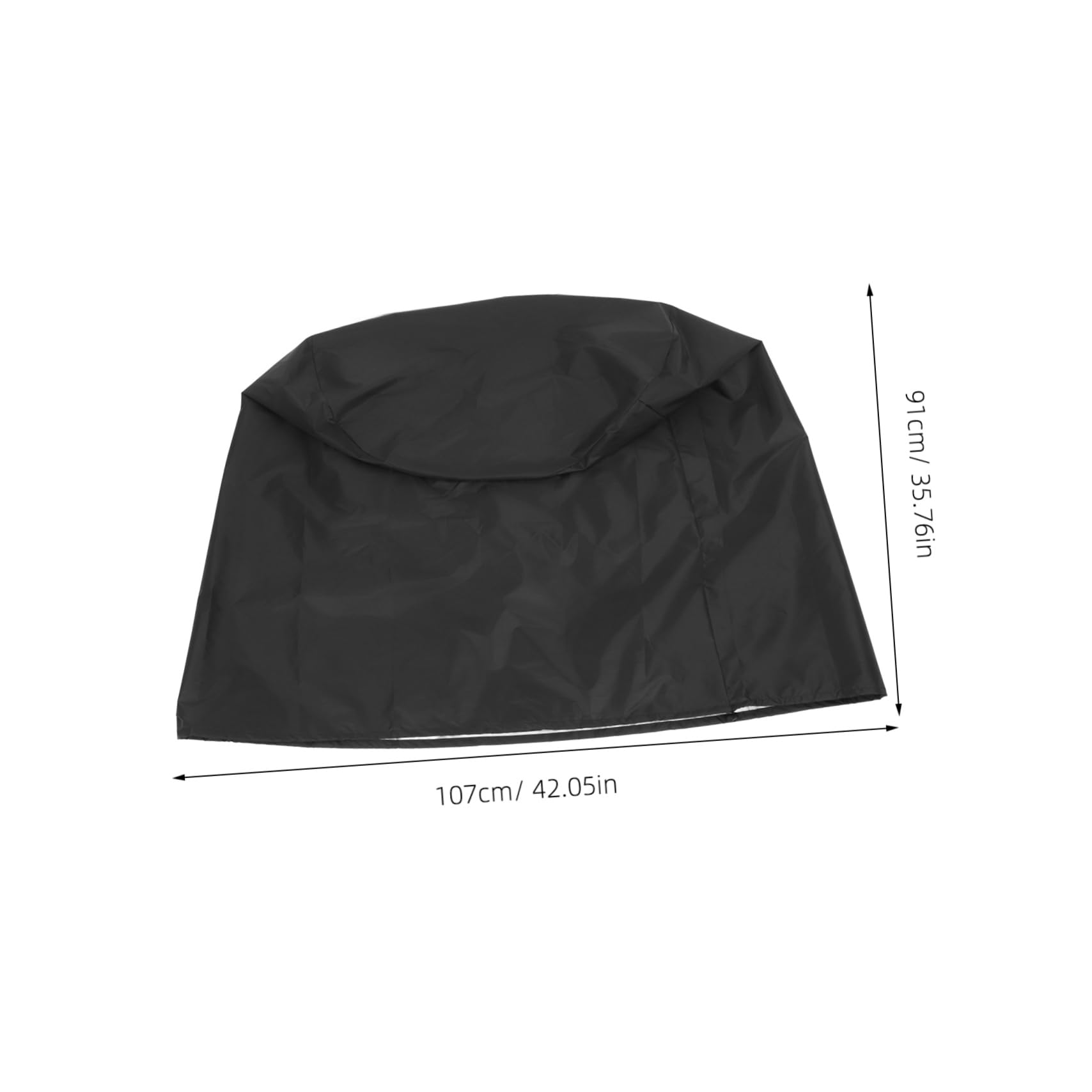 Abaodam Heavy Duty Fountain Cover for Outdoor Bird Baths Oxford Fabric Fountain Protector with Drawstring Rain Shield for Garden Statues and Fountains